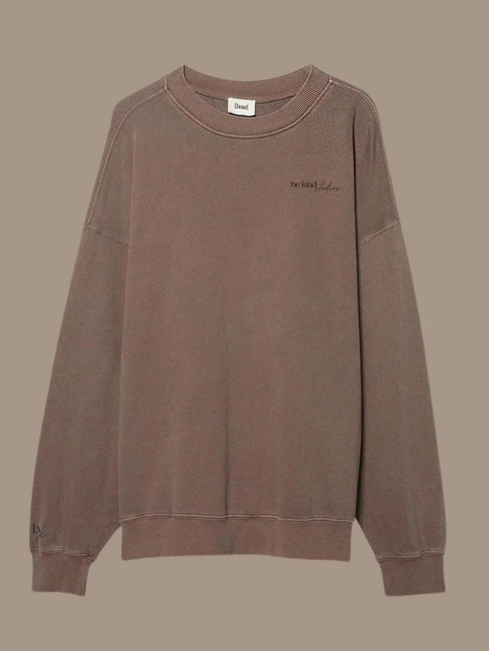 oversized core crewneck | be kind studios x elwood